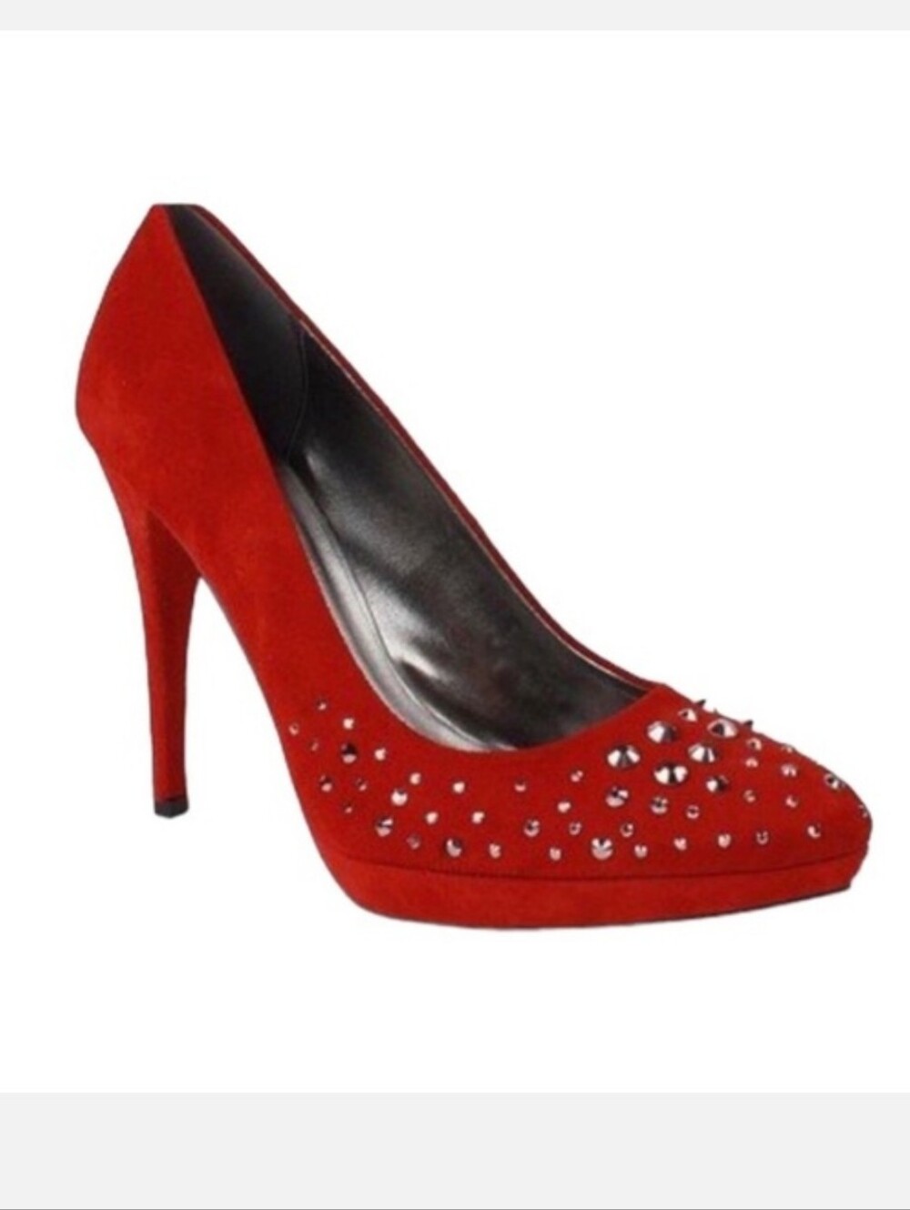 J.Renee Studded Suede Platform Pump